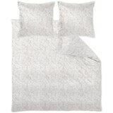 Curt Bauer posteljnina 200/200 cm damast rjavosiva | Shoptok.si