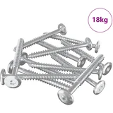 Leseni vijaki 1350 pcs srebrna Jeklo, (5000163819)