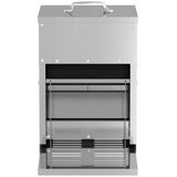 Feeder s nogom za piliće Srebrno 25 x 42 x 40 cm Cinkani čelik | Eponuda.com