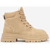 Resti Beige women's insulated trapper boots Radoras | ePonuda.com