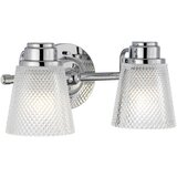 Quintiesse Hudson Stenska svetilka z 2 lučema, polirani krom, IP44, (22098937) | Shoptok.si