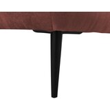 MID.YOU KOTNA SEDEŽNA GARNITURA, velur barve korale | Shoptok.si