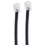 Shiverpeaks basic-s modularni isdn priključni kabel western plug 8/4 do western vtič 6/4\, 6 m isdn priključni kabel [1x RJ11 vtič 6p4c - 1x RJ45 vtič 8p4c] 6 m črna, (20411207) | Shoptok.si