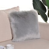 INF Dvoslojna prevleka iz umetnega volnena 40cm x 40cm – luksuzno mehka Gray, (5000286762) Cene