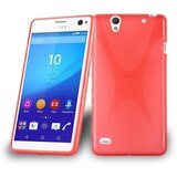 Cadorabo Case, združljiv s Sonyjem v Candy Apple Red - Zaščitna prevleka iz fleksibilnega silikona TPU, (20587137) | Shoptok.si