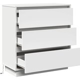  Noćni ormar Bijelo 71 x 34,5 x 75 cm Konstruirano drvo | shoptok.hr