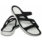 Crocs Women's Swiftwater Sandal Black/White 36-37