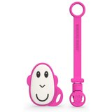 Matchstick monkey Flat Face Teether & Soother Clip poklon set Pink(za djecu) | shoptok.hr