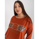 VITON Blouse-VI-BZ-2901.49P-dark orange | Shoptok.si