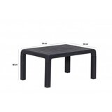 Hanah home baštenska garnitura lara 1+1+S takim anthracite | ePonuda.com