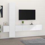 The Living Store Komplet TV omaric 5-delni bel inženirski les - Komplet TV Omaric, (21434605) | Shoptok.si