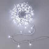 Aigostar LED spoljni božićni lanac 150xLED/8 funkcija 3xAA 15,3m IP44 hladno bela Slike
