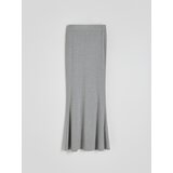 Reserved - LADIES` SKIRT - light grey | shoptok.hr