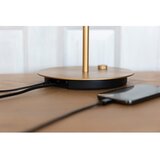 UMAGE Crna LED stolna lampa s mogućnosti zatamnjivanja s metalnim sjenilom (visina 41,5 cm) Asteria Table – | shoptok.hr