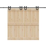 vidaXL Pribor za klizna vrata 200 cm čelični crni | shoptok.hr