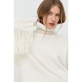 Guess Pulover s primesjo volne ženski, bež barva, | Shoptok.si