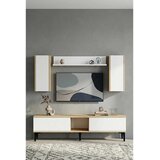 Hanah home TV komoda Didema 150, hrast Sapphire / bela | Eponuda.com