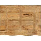 Stolna ploča 90 x 60 x 3,8 cm masivno drvo manga sa živim rubom | shoptok.hr