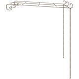  Vrtna pergola antikna smeđa 3 x 3 x 2,5 m željezna | Eponuda.com