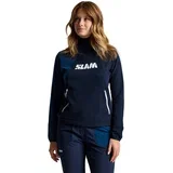 Flis Graphic Ws Hoodie Modra