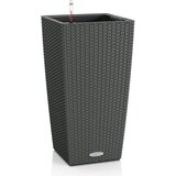 LECHUZA Okrasni lonec CUBICO Cottage 30 komplet - Granit | Shoptok.si