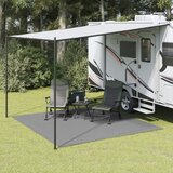 vidaXL Podloga za kampiranje svetlo siva 3x3 m | Shoptok.si