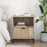 vidaXL Nočna omarica sonoma hrast 49 x 36 x 61 cm Konstruiran les | Shoptok.si