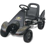  Gokart na Pedale z Nastavljivim Sedežem Črne Barve | Shoptok.si