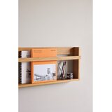 Hübsch Polica s više razina/za fotografije od punog hrasta u prirodnoj boji 110 cm Display – | shoptok.hr