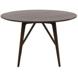 Venture Home Kaseidon okrugli blagovaonski stol ⌀100 cm, tamnosmeđi | shoptok.hr