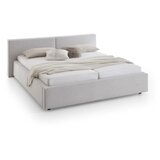 Meise Möbel Tapecirani bračni krevet bez podnice 140x200 cm u srebrnoj boji Cube – Cijene