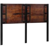  Uzglavlje kreveta 140 cm Puno obrađeno drvo i željezo | Eponuda.com