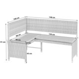 Gardenson Vrtna Klop Jessy Eckbank | Shoptok.si