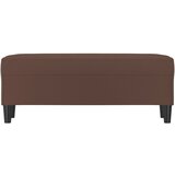  Klupa smeđa 100 x 35 x 41 cm od umjetne kože | shoptok.hr