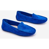 EVENTO PE1 Women’s Loafers Suede Blue Morreno | Shoptok.si