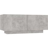 vidaXL Noćni ormarić siva boja betona 100 x 35 x 40 cm od iverice | shoptok.hr