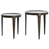 Light & Living Kovinska okrogla stranska mizica ø 43 cm Tobias – | Shoptok.si