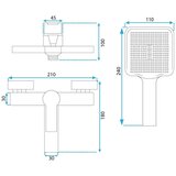 Rea Mešalnik za kad ARGUS COPPER BRUSH | Shoptok.si