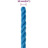  Radno uže plavo 10 mm 50 m od polipropilena | shoptok.hr