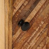  Noćni ormarić 2 pcs Smeđa 40 x 33,5 x 46 cm Čvrsto drvo manga | Eponuda.com