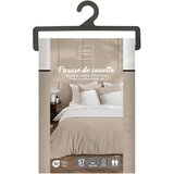 Douceur d intérieur Bela/bež bombažna posteljnina za zakonsko posteljo/podaljšana 240x220 cm Gabrielle – | Shoptok.si