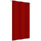 vidaXL Balkonsko platno rdeče 120x240 cm tkanina Oxford Cene