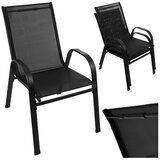 Gardlov set vrtnih stolica, 2 kom, metalni okvir, crne Cijene