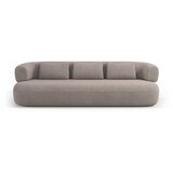 Micadoni Svjetlo smeđa sofa od bouclé tkanine 226 cm Jenny – | shoptok.hr