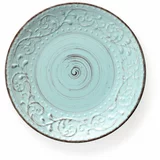 Brandani Tirkizni tanjur za jelo od kamenine Serendipity, ⌀ 27,5 cm