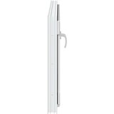  Okno za klet RISOR 100 x 70 cm PVC in steklo Bela, (5000215113) | Shoptok.si
