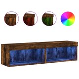 TV ormarići s LED svjetlima 2 kom boja hrasta 60x30x30 cm | Eponuda.com