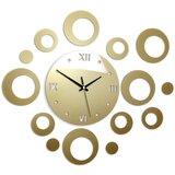  Stenske ure RINGS GOLD HMCNH008-gold (moderna stenska ura) Cene