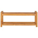  Klupa od masivne tikovine 120 cm - Smeđa 120 cm | shoptok.hr