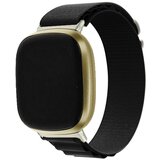 INF Pašček za uro Najlon Black Fitbit Versa 3, (21236239) | Shoptok.si